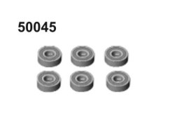 004-50045 50045 kogellagers 26x10x8mm 6 stuks